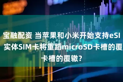 宝融配资 当苹果和小米开始支持eSIM，实体SIM卡将重蹈microSD卡槽的覆辙？
